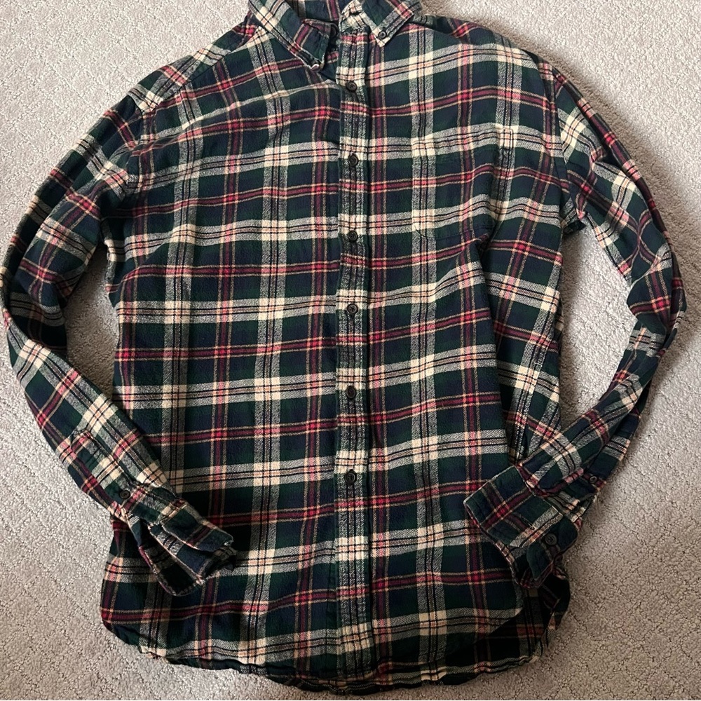 Croft&Barrow button up plaid flannel
